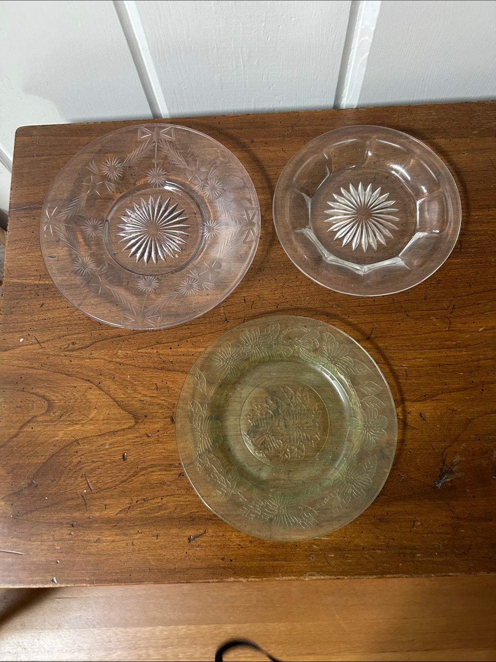Three Vintage Plates